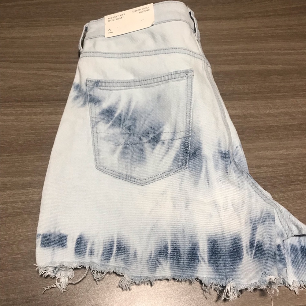 American Eagle tie dye high waist shorts❤️ - Picture 5 of 8